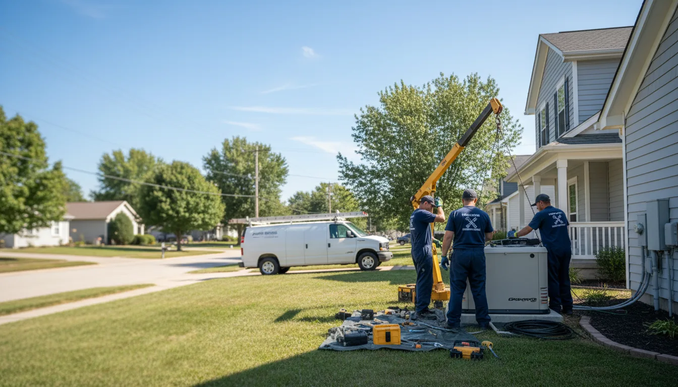 Generator Installation in Chamberlain, SD near me